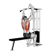 Lat Pulldown demonstration
